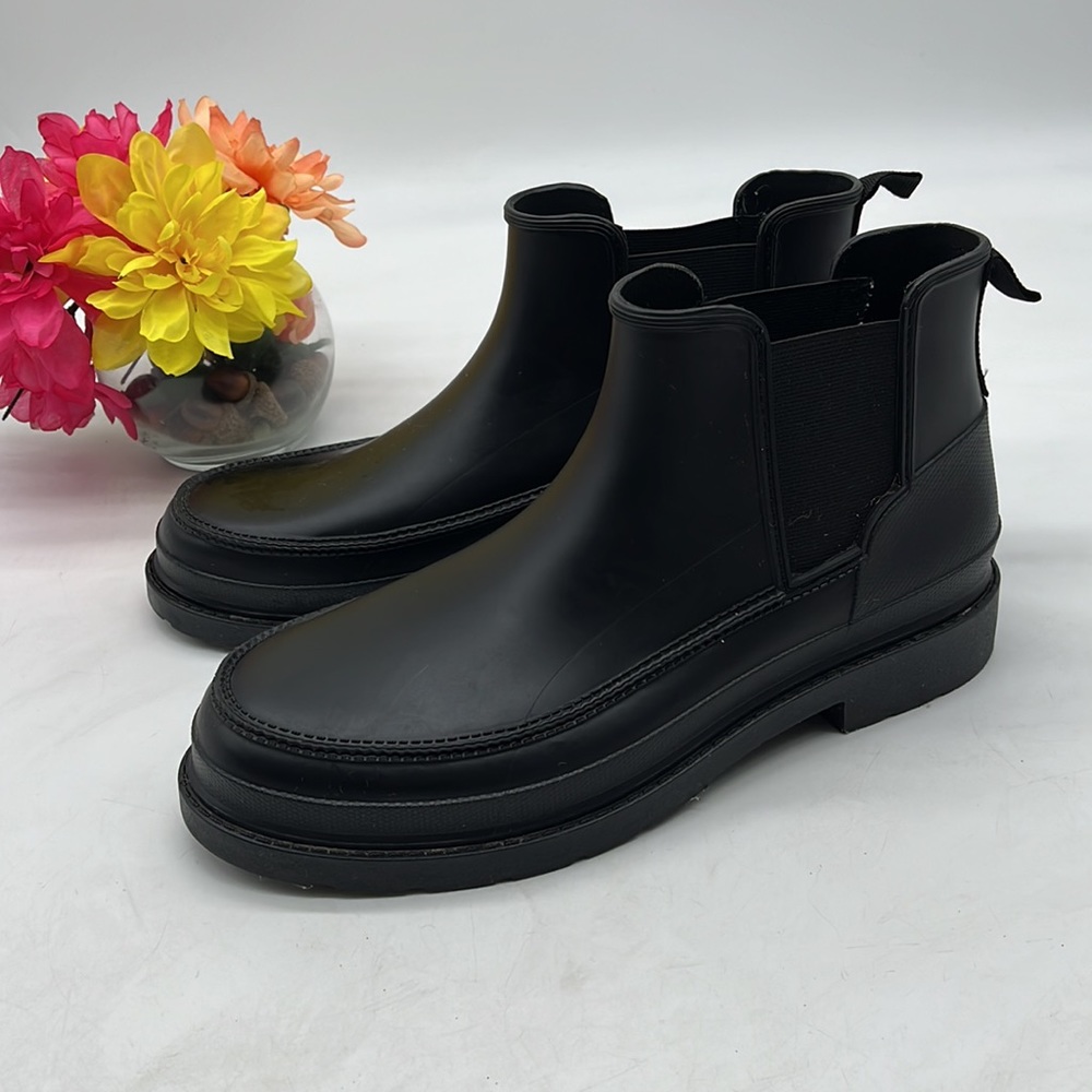 Calvin Klein Chelsea Rain Winter Rubber Pull On Boots Sz 12. MS5175D - Picture 3 of 7